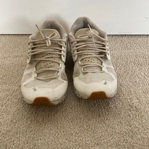 Used ON running shoes. Run small